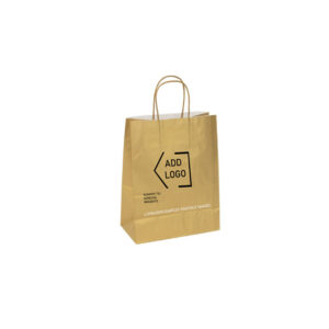 Sachet Kraft Personnalisé avec Logo – Pour Commerces & Restaurants