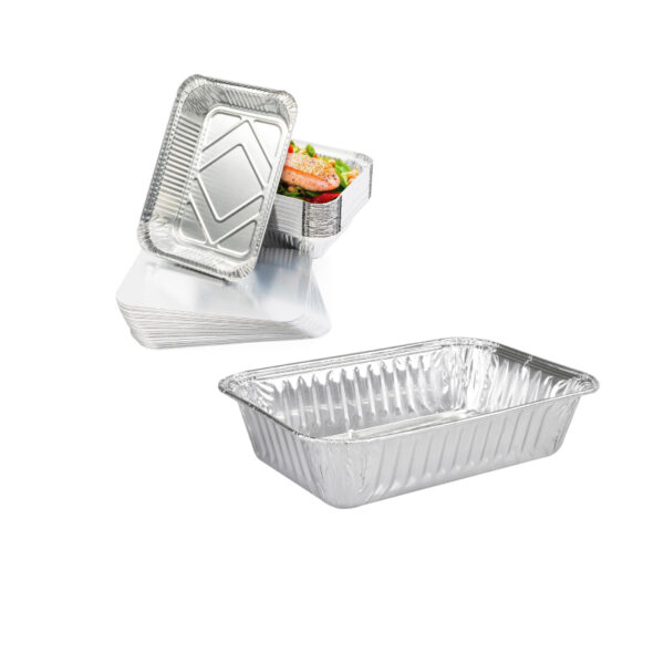 BARQUETTE ALUMINIUM RECTANGULAIRE 750ML