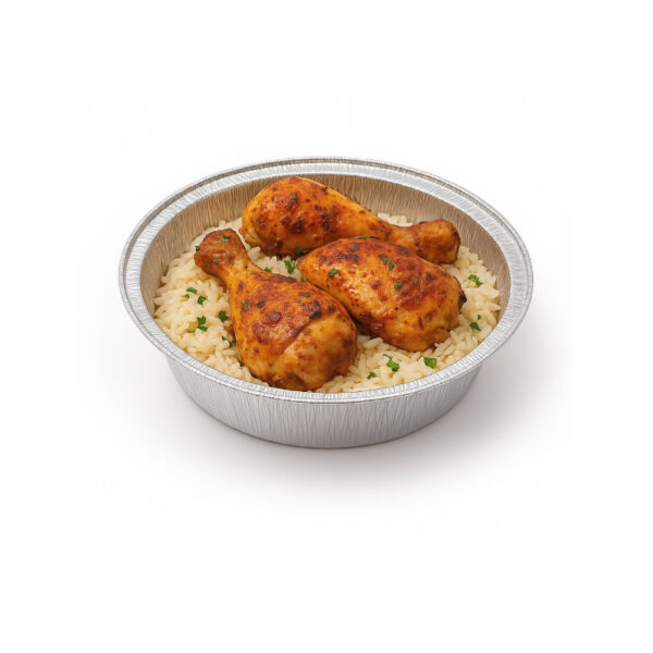 BARQUETTE ALUMINIUM ROND 1500ML - Image 2