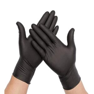 Gants nitrile noir